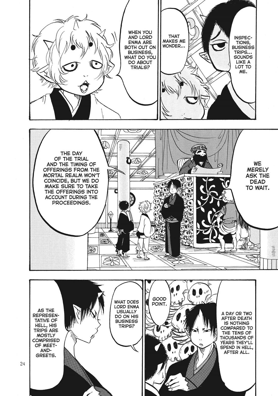 Hoozuki no Reitetsu chapter 85 page 6