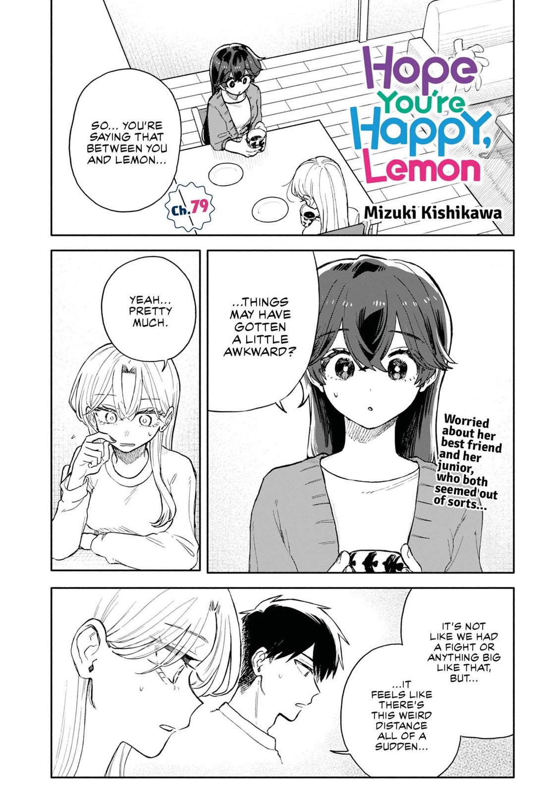 Hope You're Happy, Lemon chapter 79 page 1