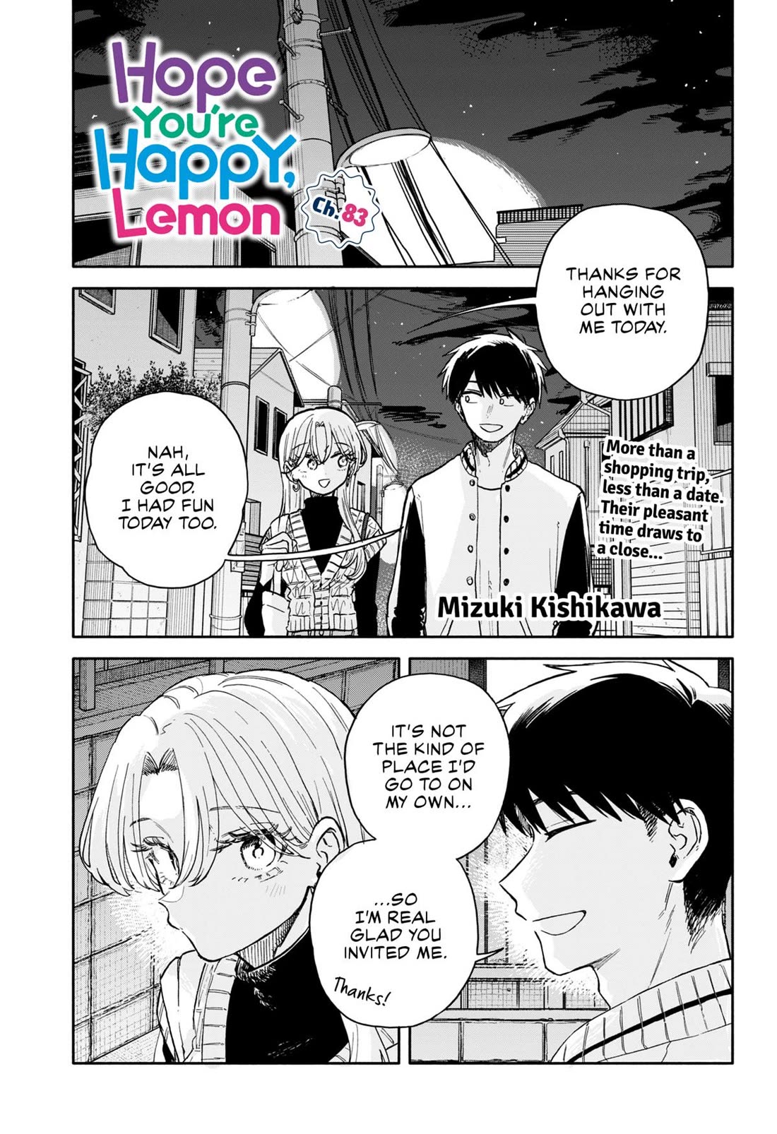 Hope You're Happy, Lemon chapter 83 page 1