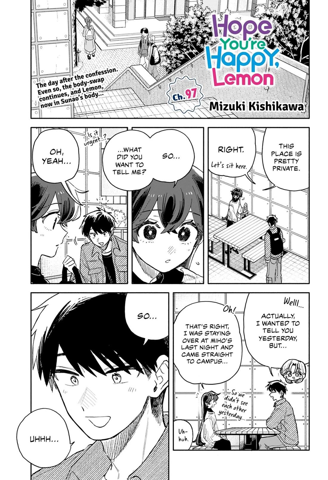 Hope You're Happy, Lemon chapter 97 page 1
