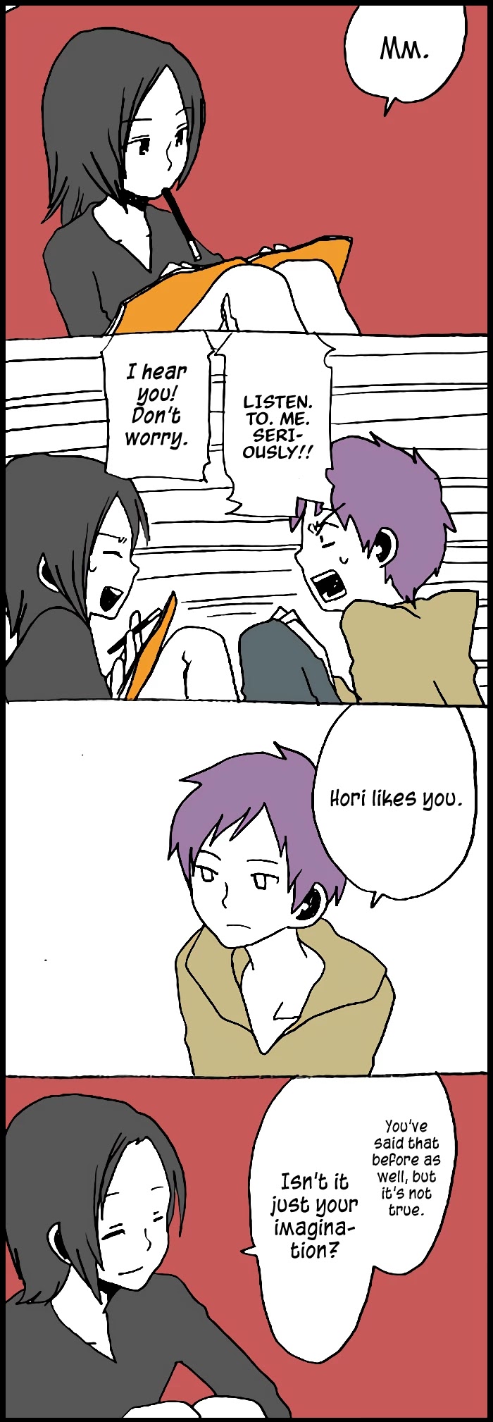 Hori-san to Miyamura-kun chapter 14 page 8