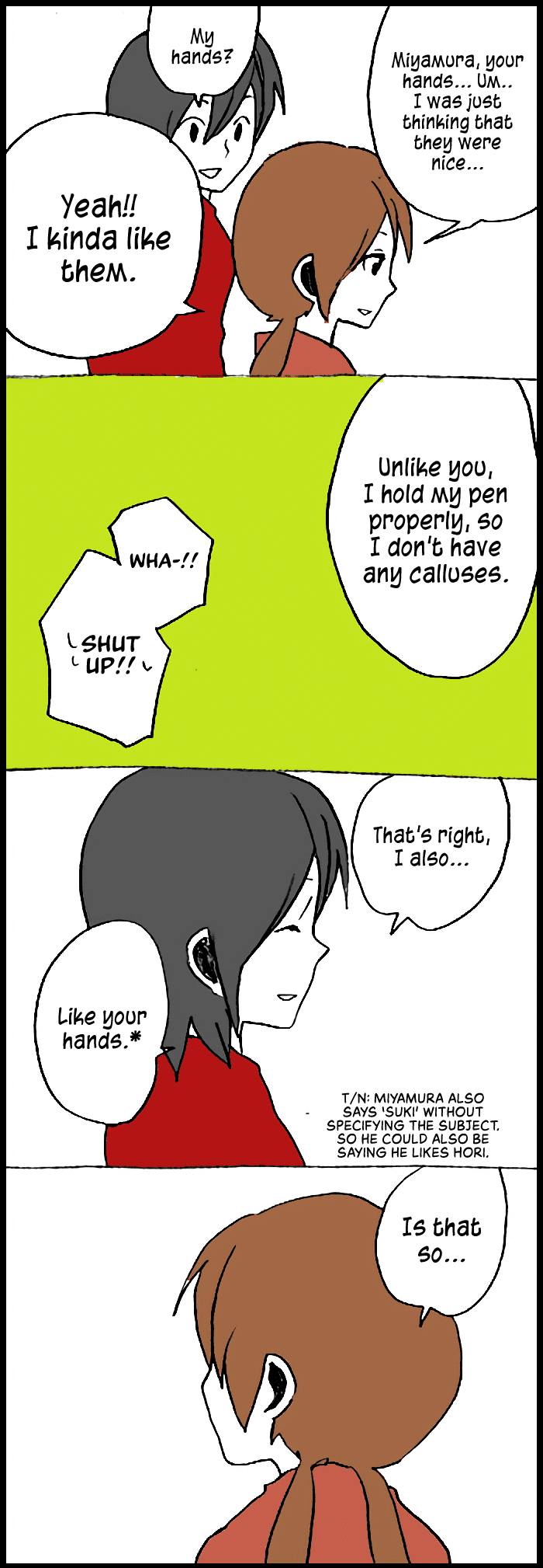 Hori-san to Miyamura-kun chapter 15 page 10