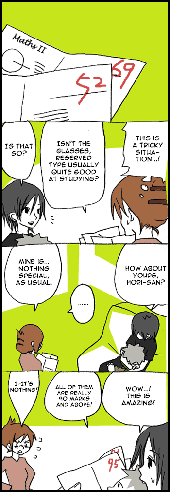 Hori-san to Miyamura-kun chapter 2 page 1