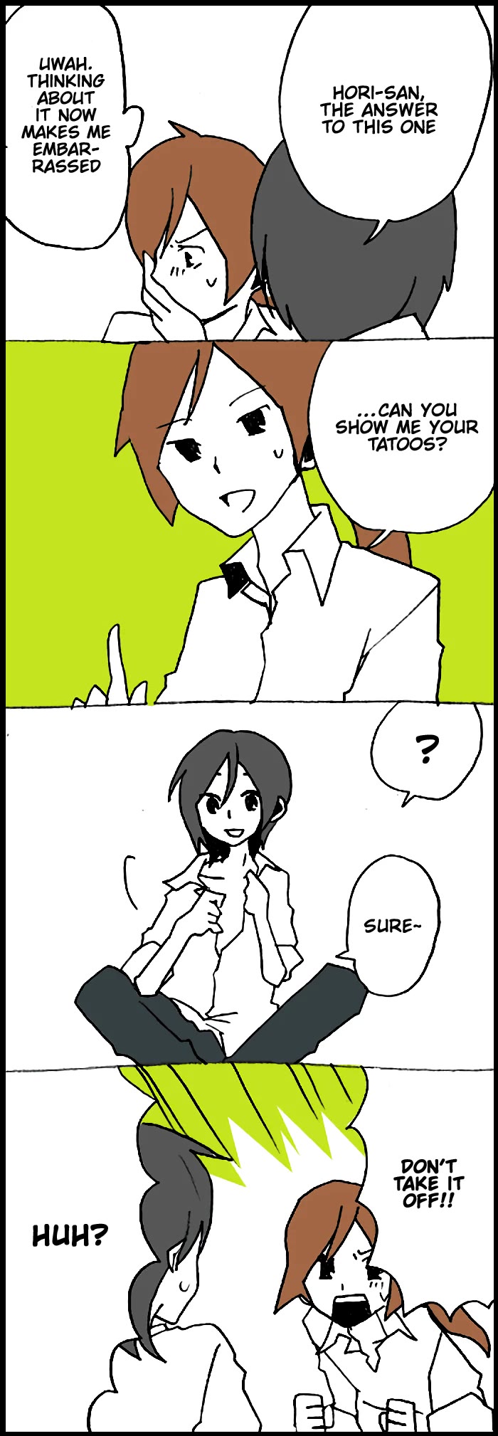 Hori-san to Miyamura-kun chapter 23 page 8