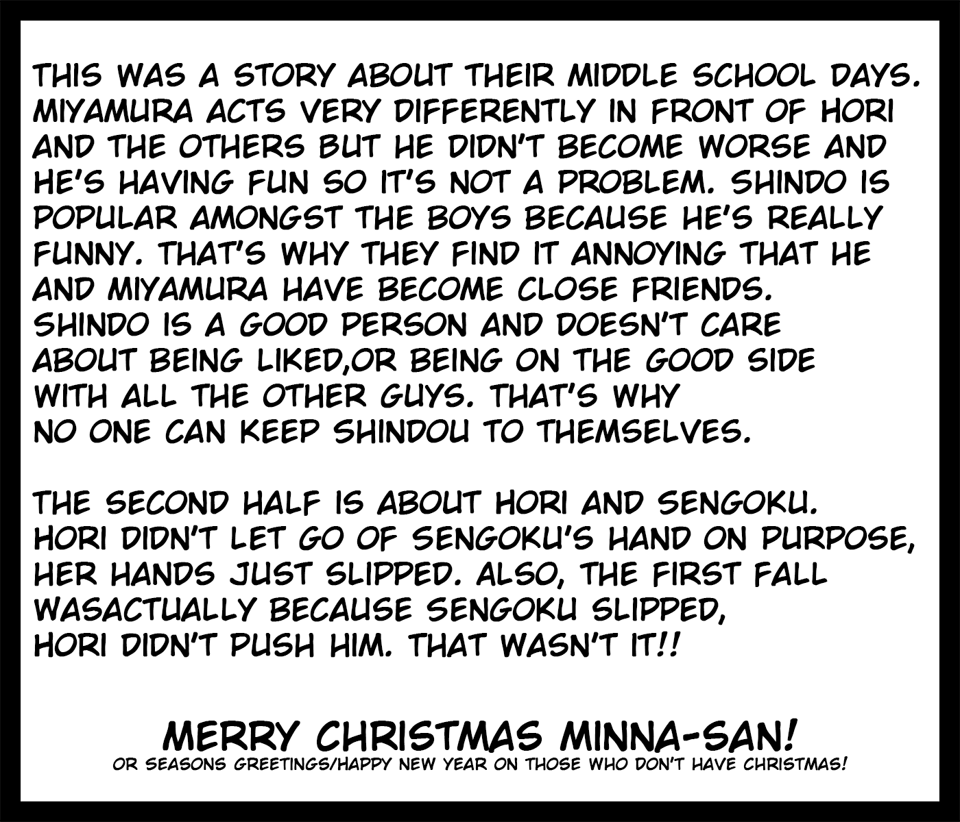 Hori-san to Miyamura-kun chapter 24 page 41