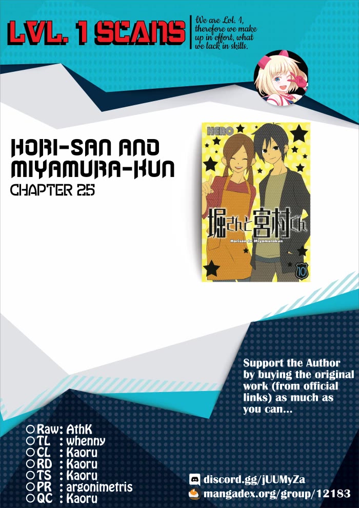 Hori-san to Miyamura-kun chapter 25 page 9