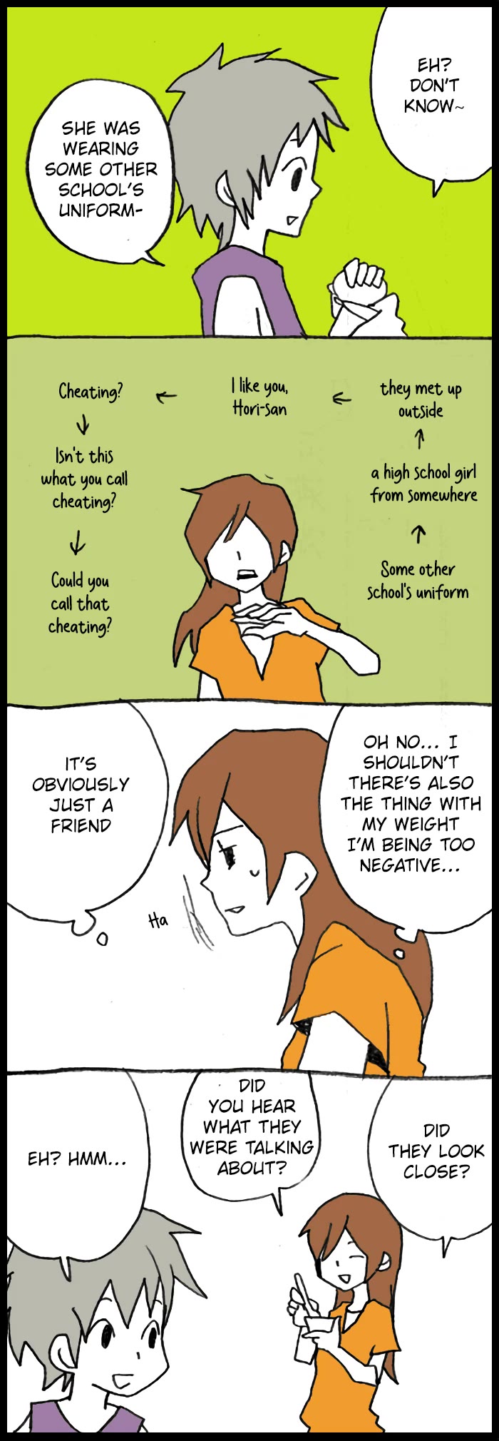 Hori-san to Miyamura-kun chapter 28 page 13