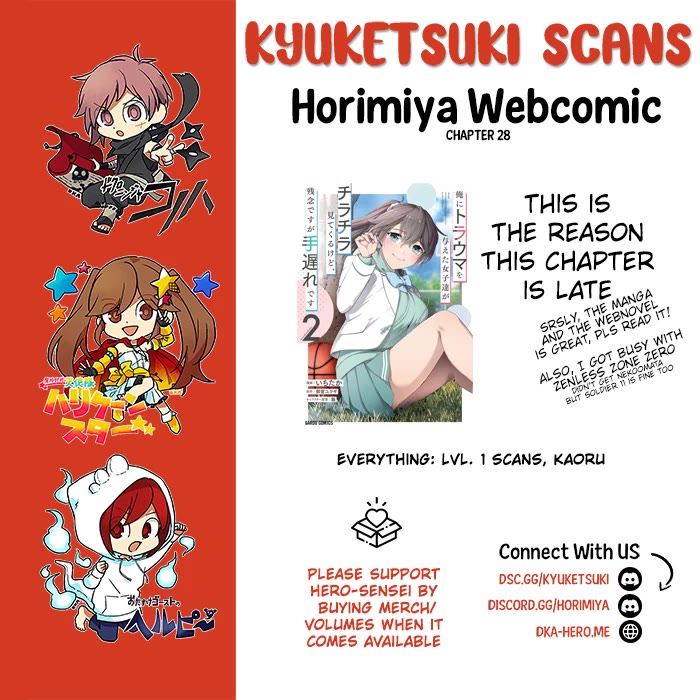 Hori-san to Miyamura-kun chapter 28 page 18