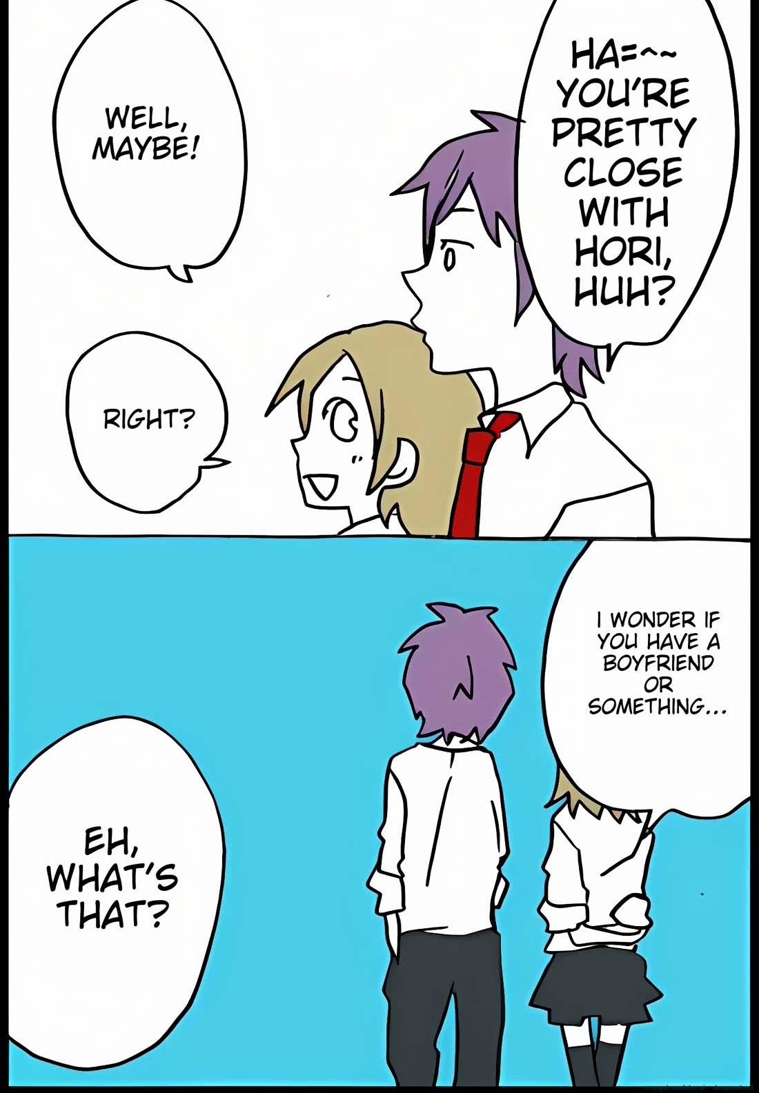 Hori-san to Miyamura-kun chapter 31 page 8