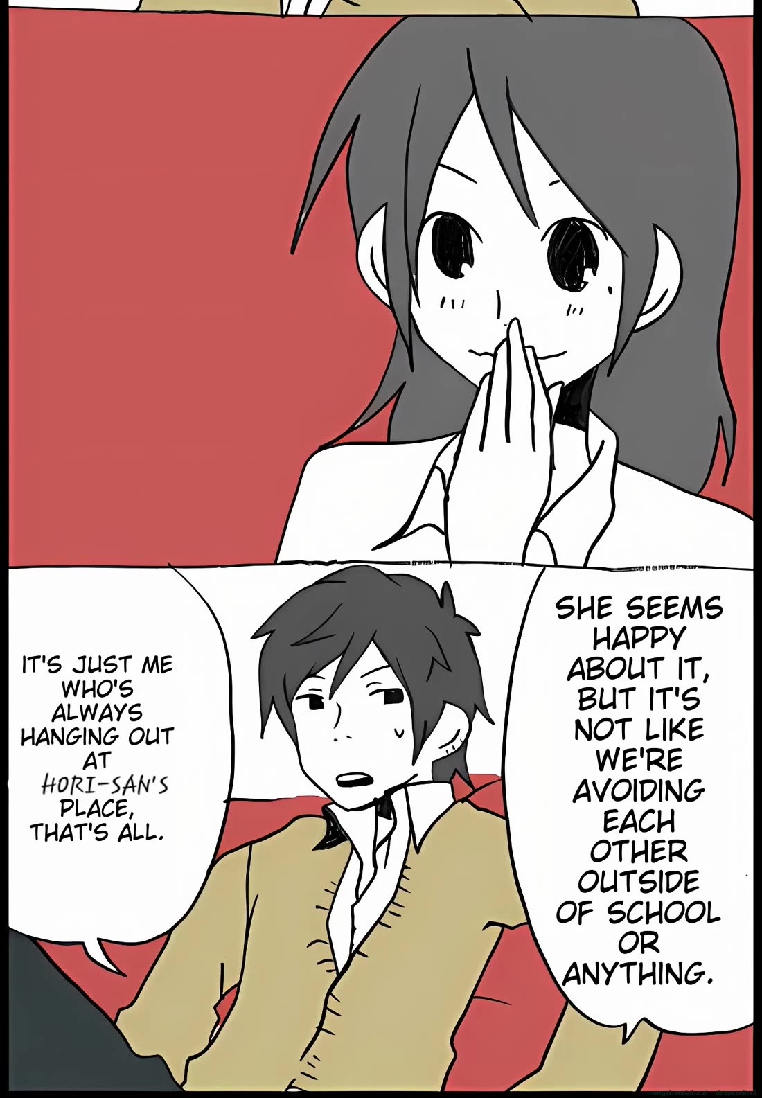 Hori-san to Miyamura-kun chapter 38 page 12