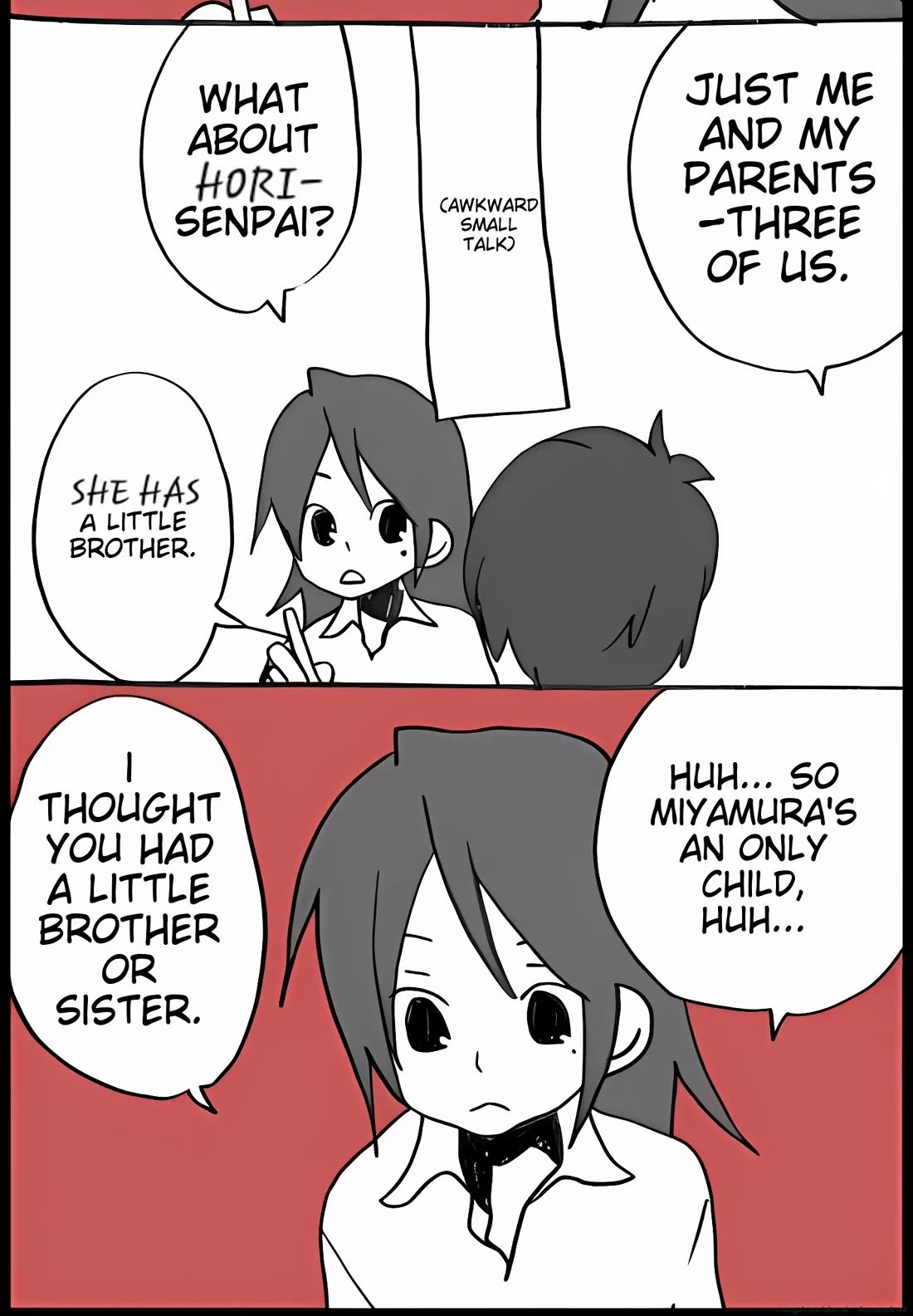 Hori-san to Miyamura-kun chapter 38 page 18