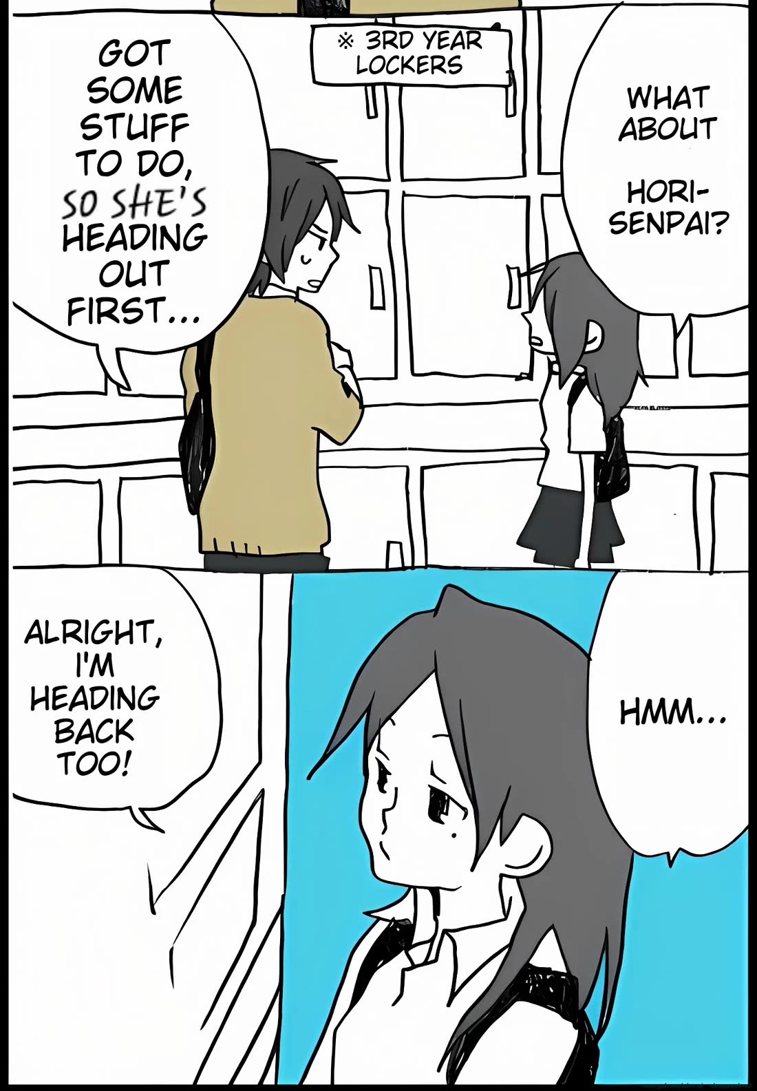 Hori-san to Miyamura-kun chapter 38 page 2