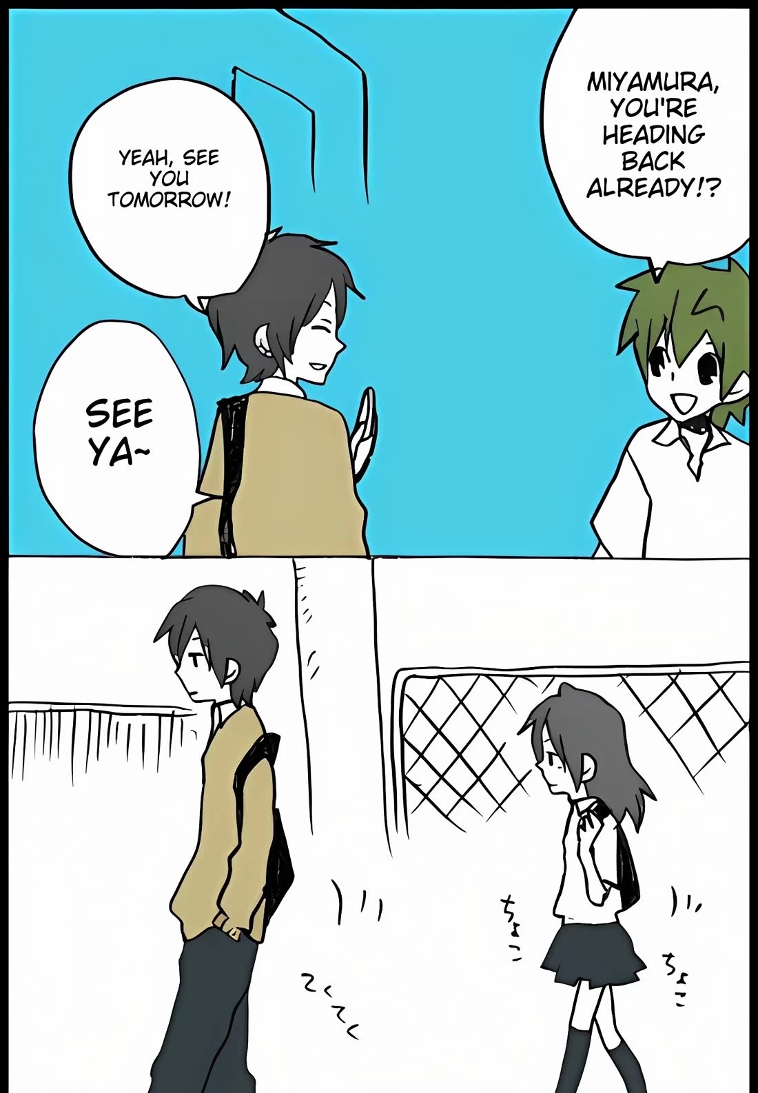 Hori-san to Miyamura-kun chapter 38 page 3