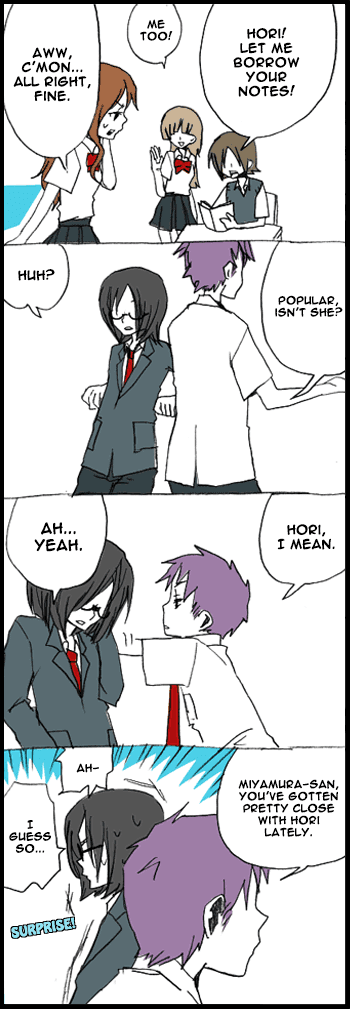 Hori-san to Miyamura-kun chapter 4 page 2