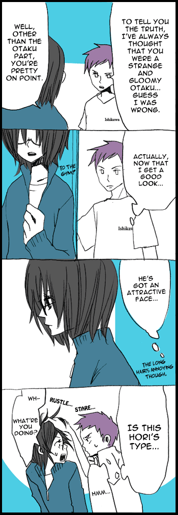 Hori-san to Miyamura-kun chapter 4 page 9