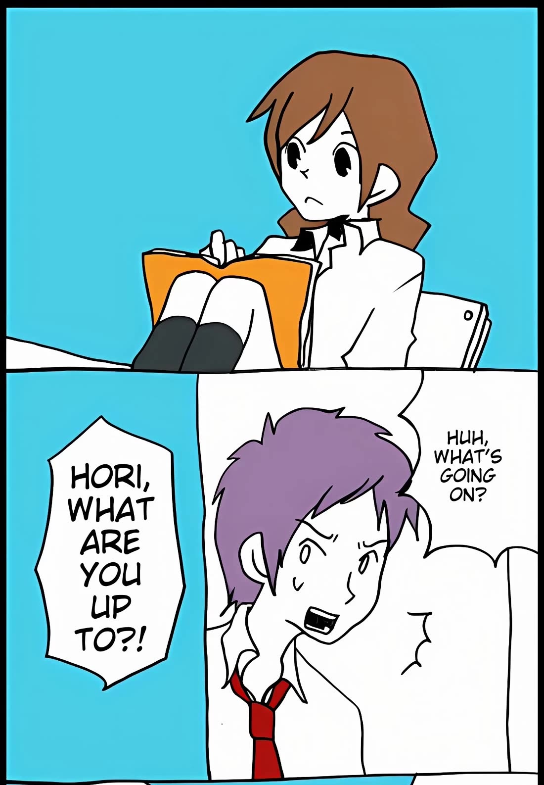 Hori-san to Miyamura-kun chapter 40 page 1