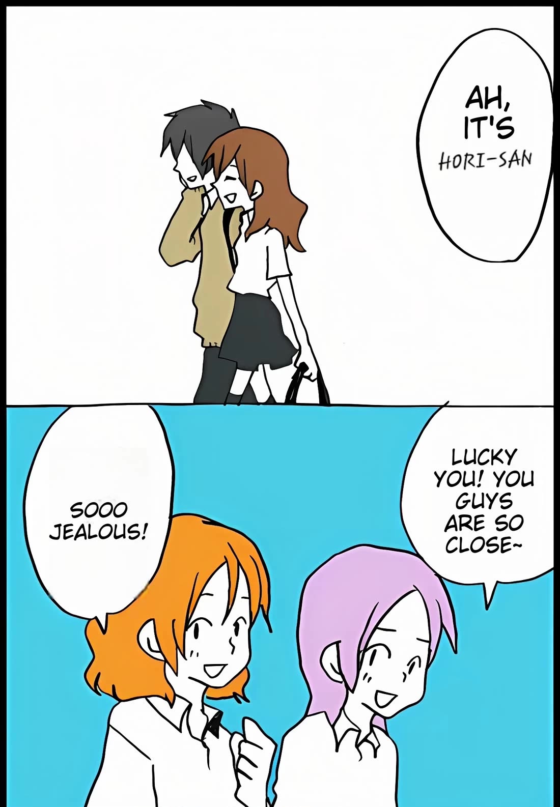 Hori-san to Miyamura-kun chapter 48 page 1