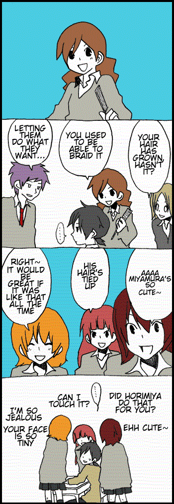 Hori-san to Miyamura-kun chapter 61 page 1