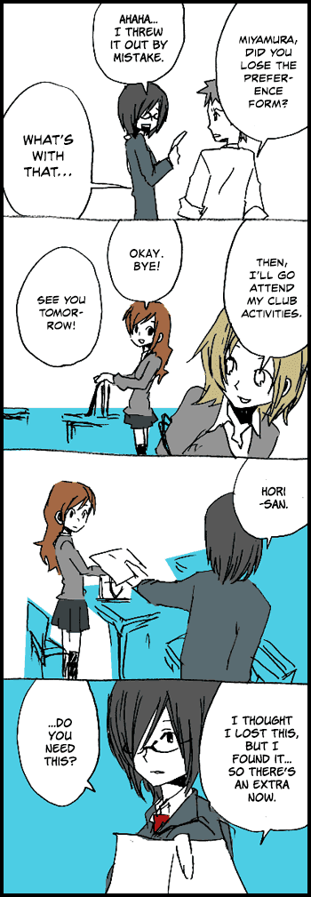 Hori-san to Miyamura-kun chapter 8 page 19