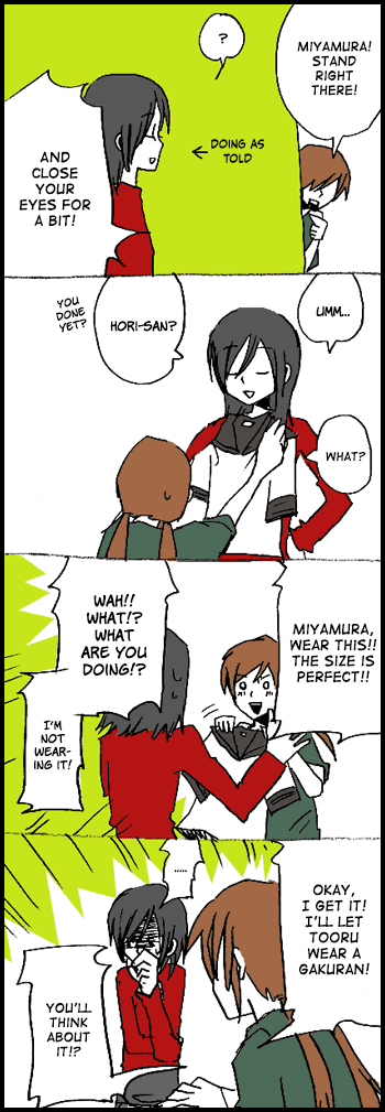 Hori-san to Miyamura-kun chapter 8 page 27