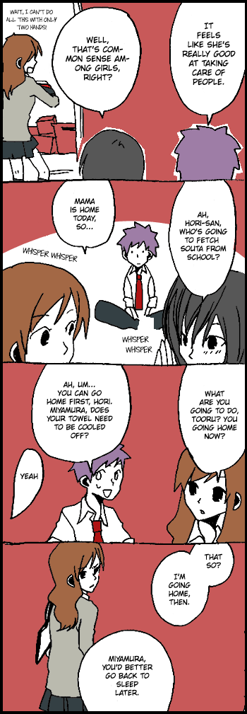 Hori-san to Miyamura-kun chapter 9 page 9