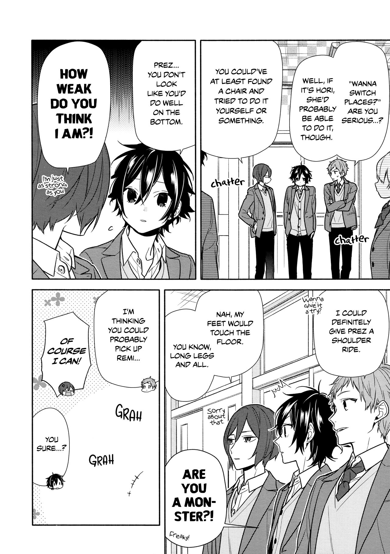 Horimiya chapter 113 page 1