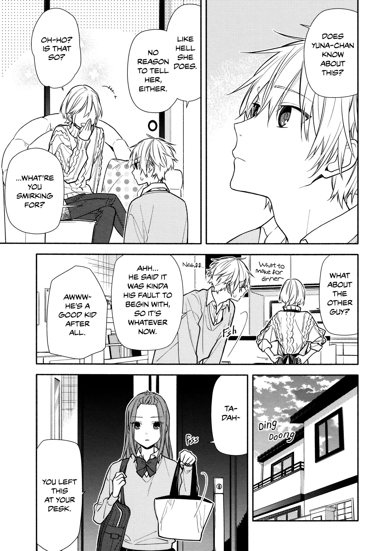 Horimiya chapter 121 page 16