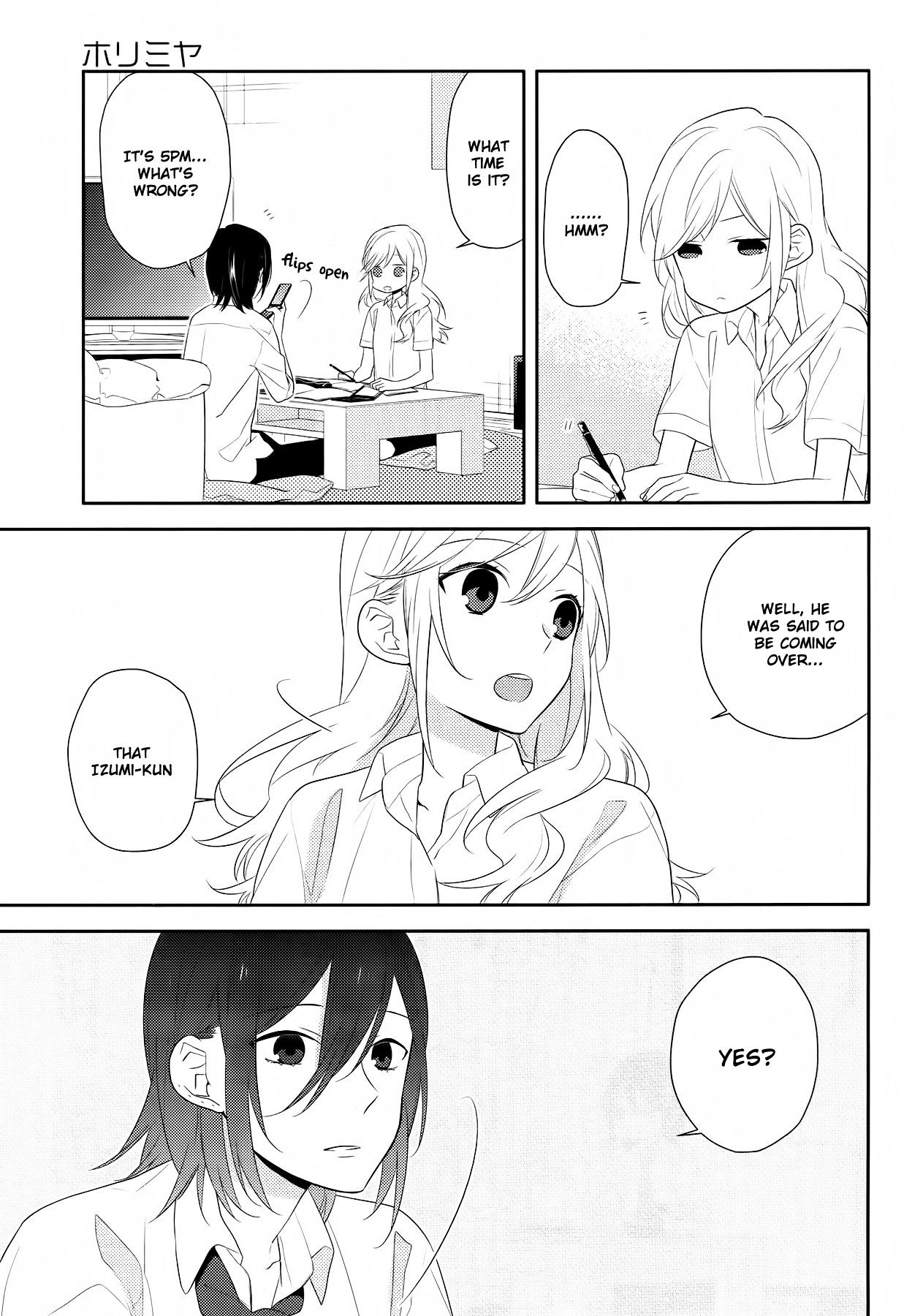 Horimiya chapter 25 page 22