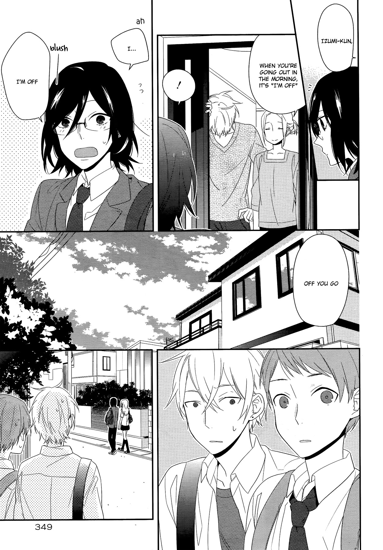 Horimiya chapter 26 page 16