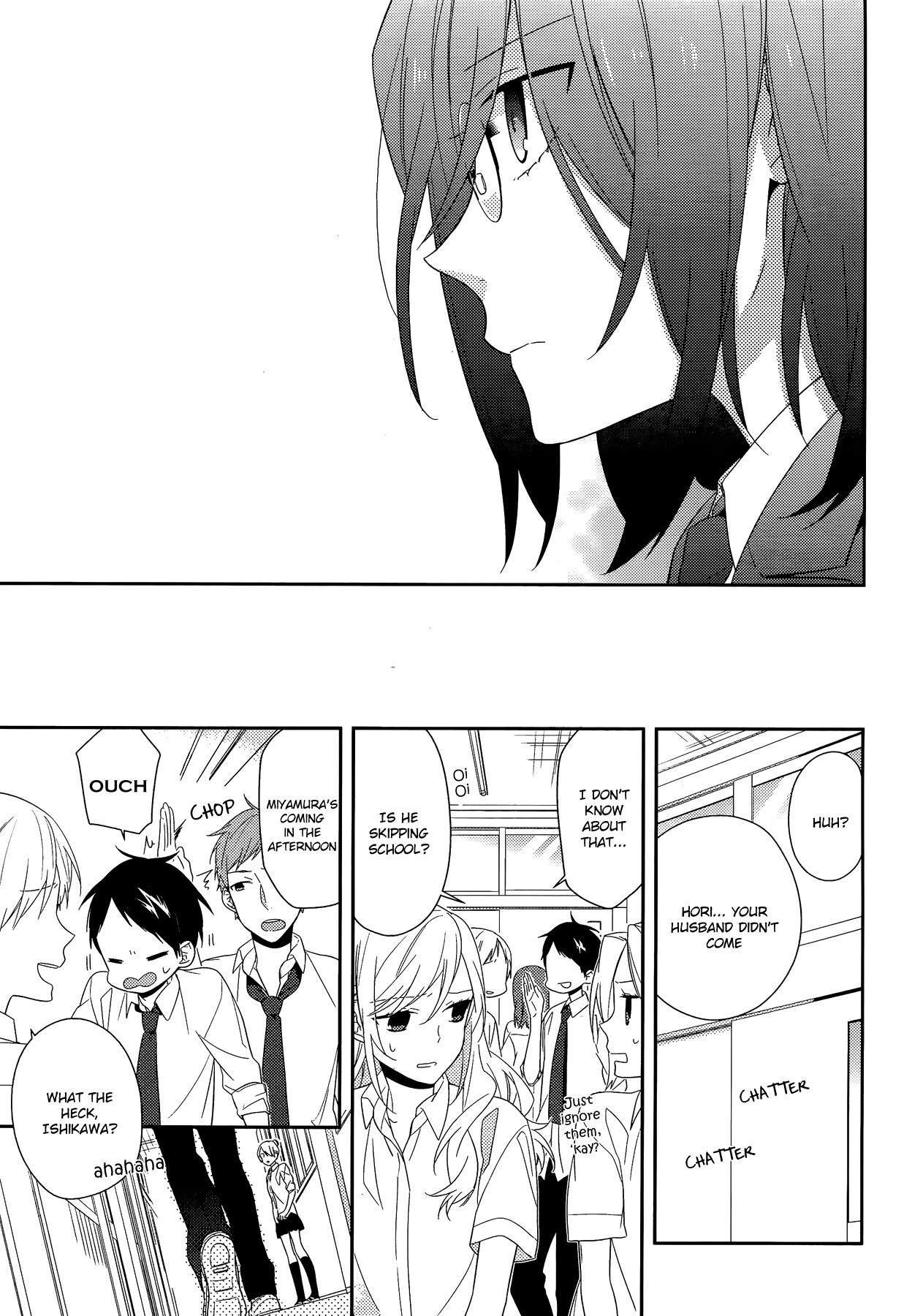 Horimiya chapter 26 page 22