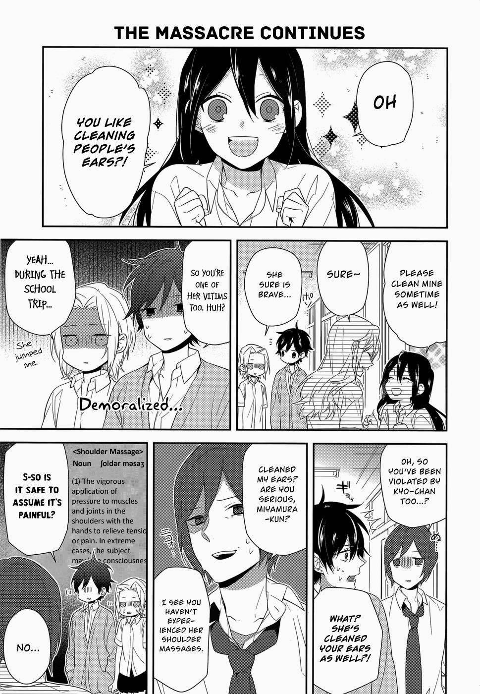 Horimiya chapter 32 page 14