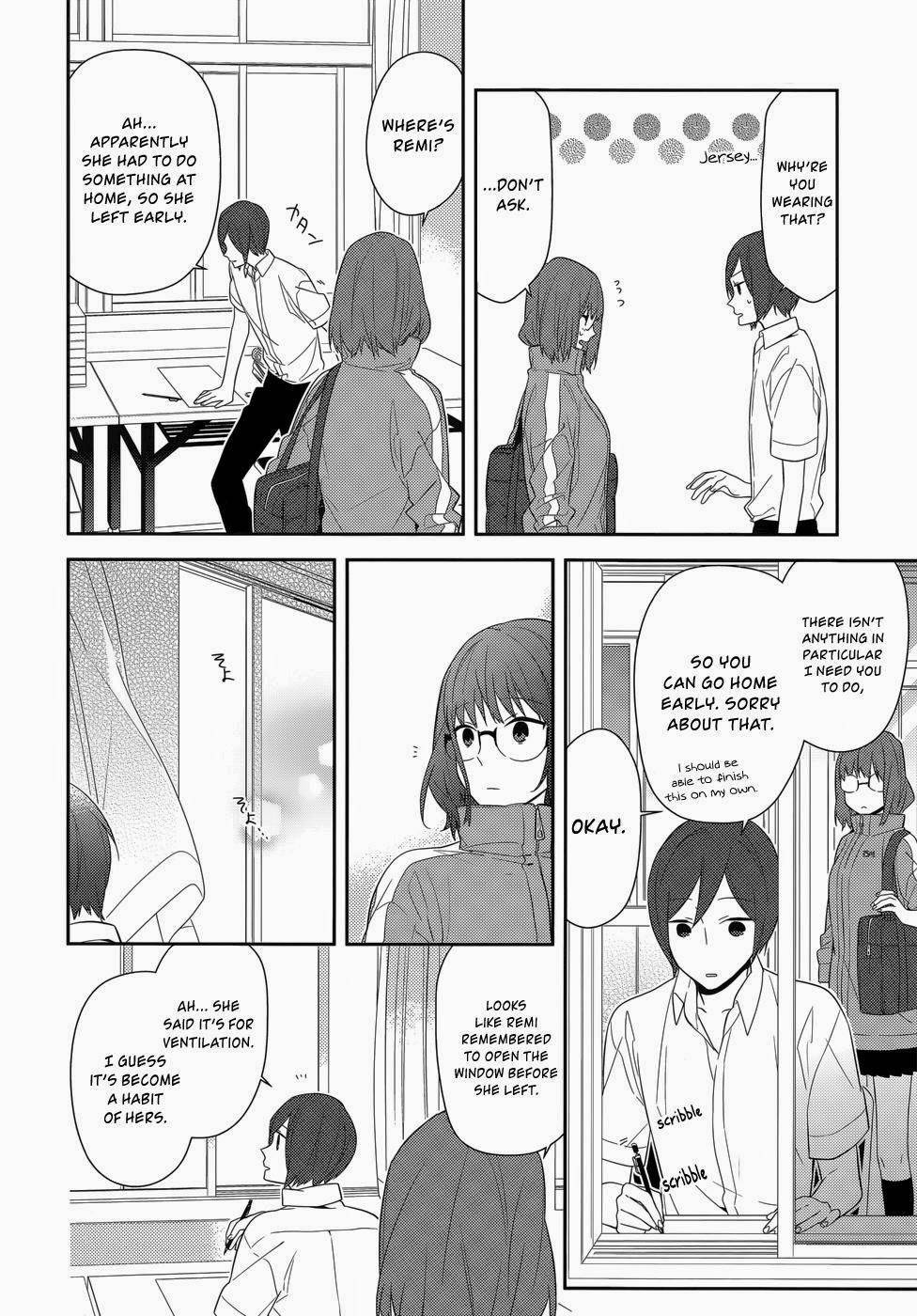 Horimiya chapter 35 page 11
