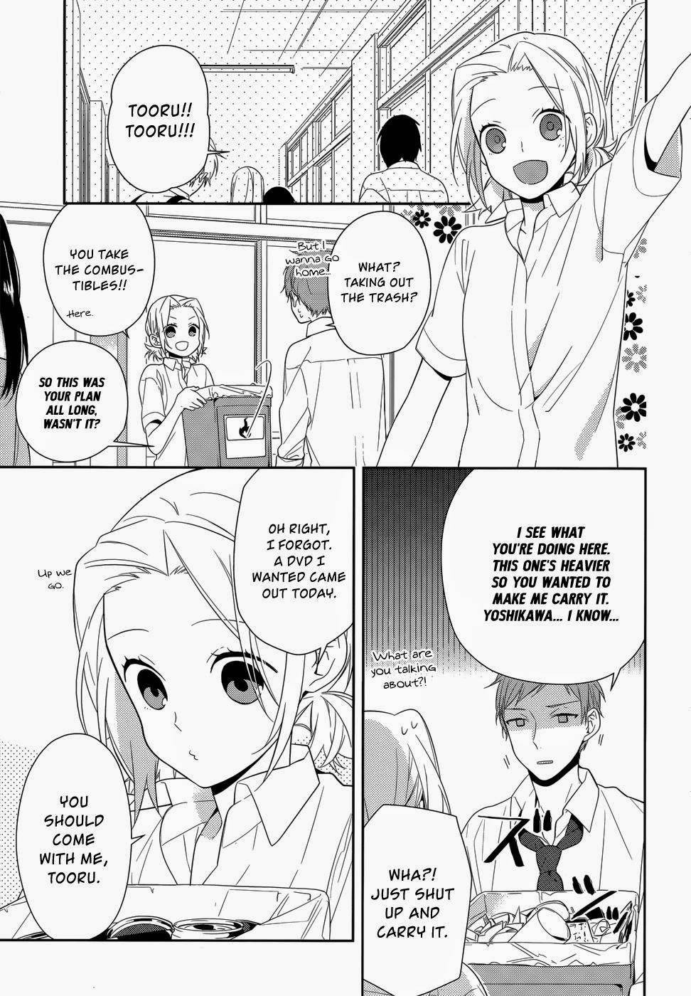 Horimiya chapter 35 page 2