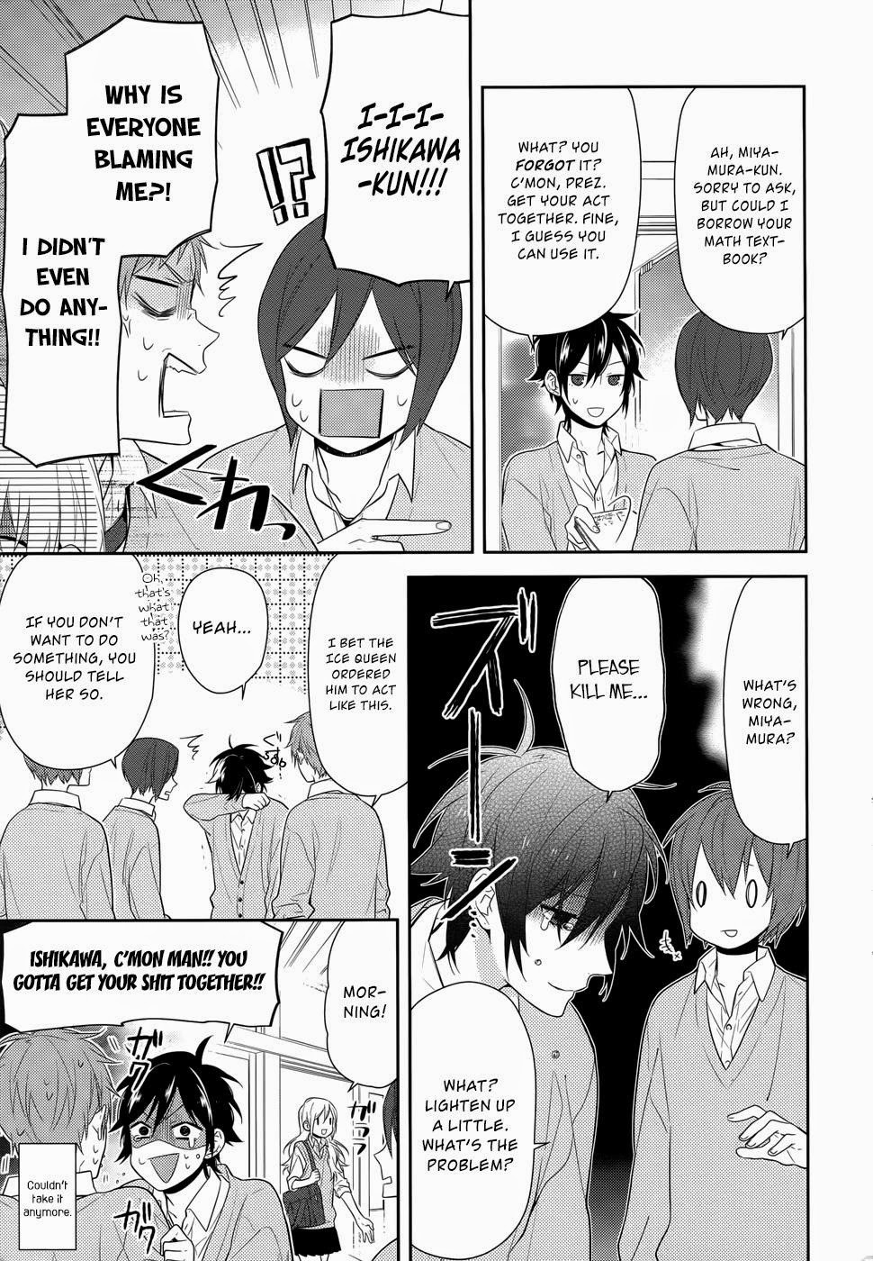 Horimiya chapter 43 page 15