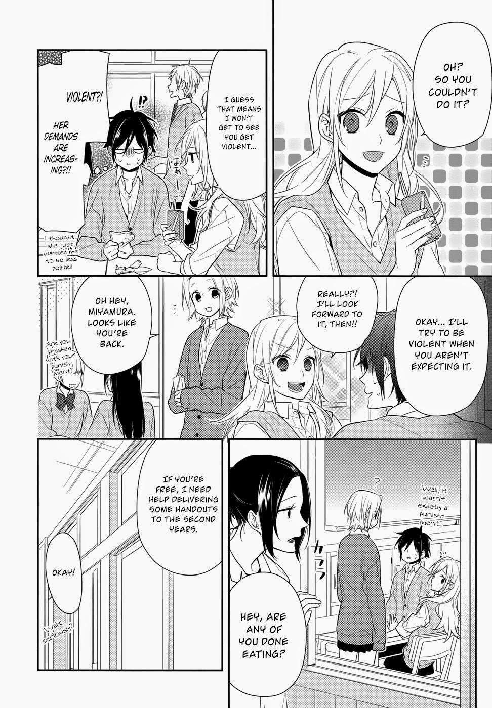 Horimiya chapter 43 page 16