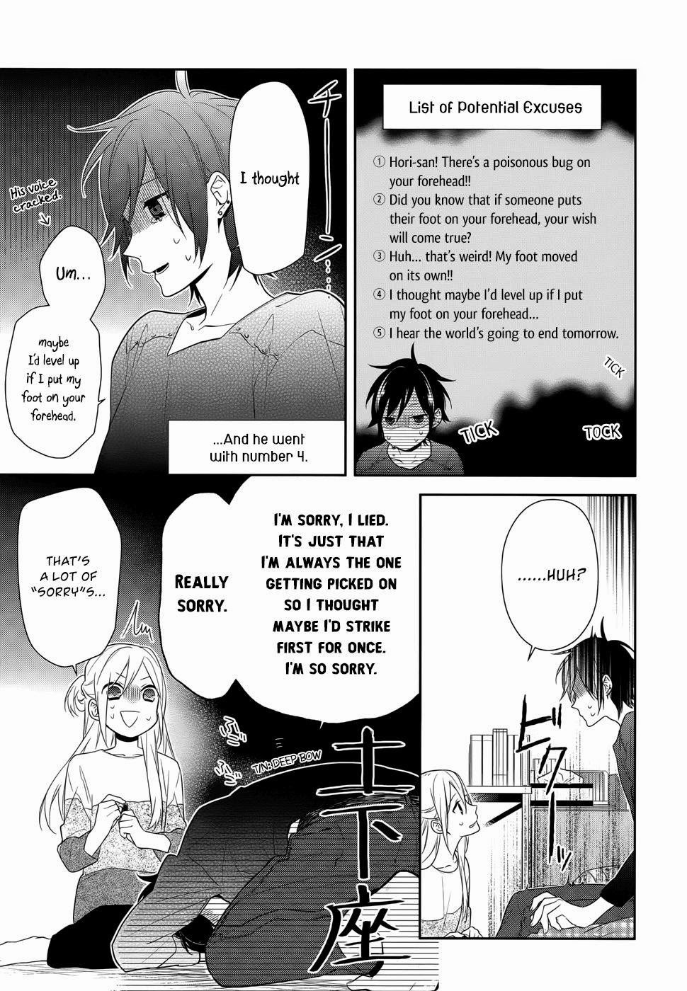 Horimiya chapter 43 page 9