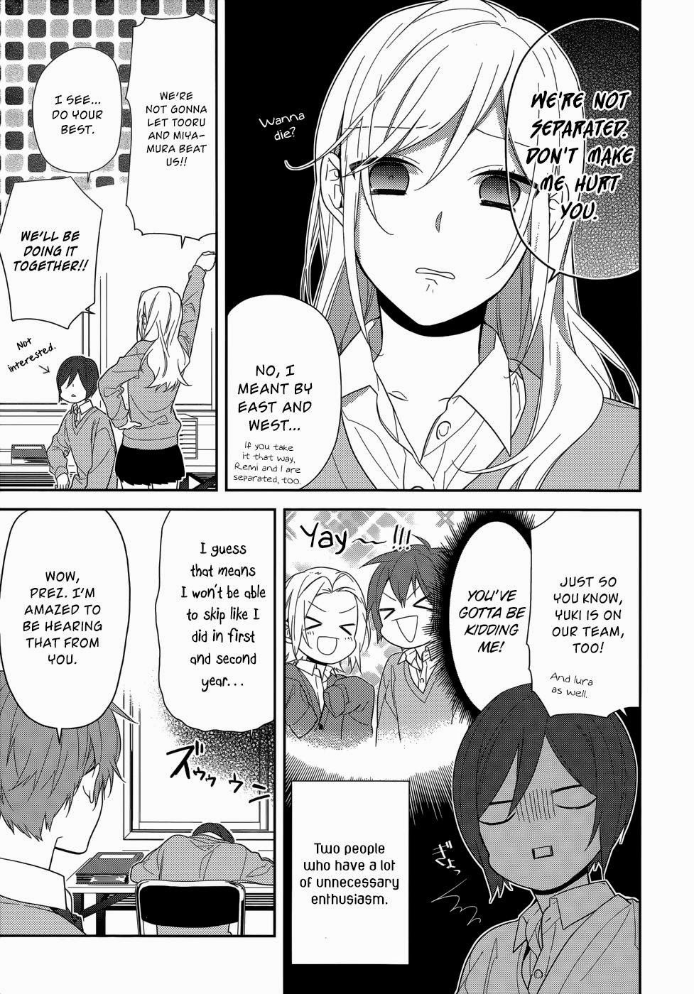 Horimiya chapter 47 page 11