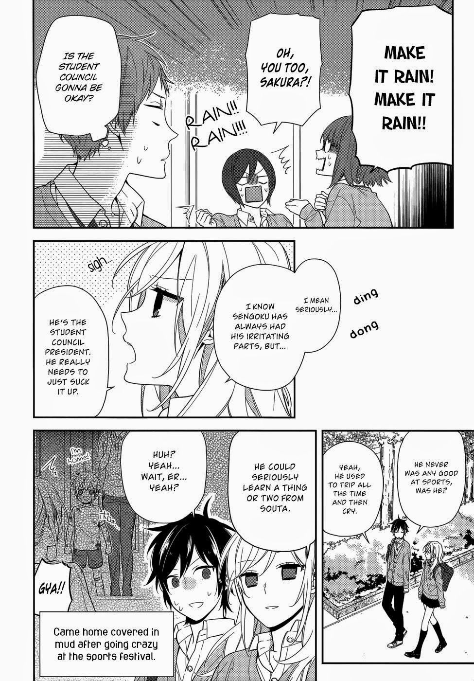 Horimiya chapter 47 page 14