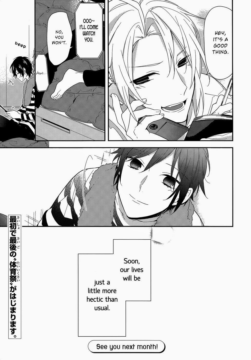 Horimiya chapter 47 page 21