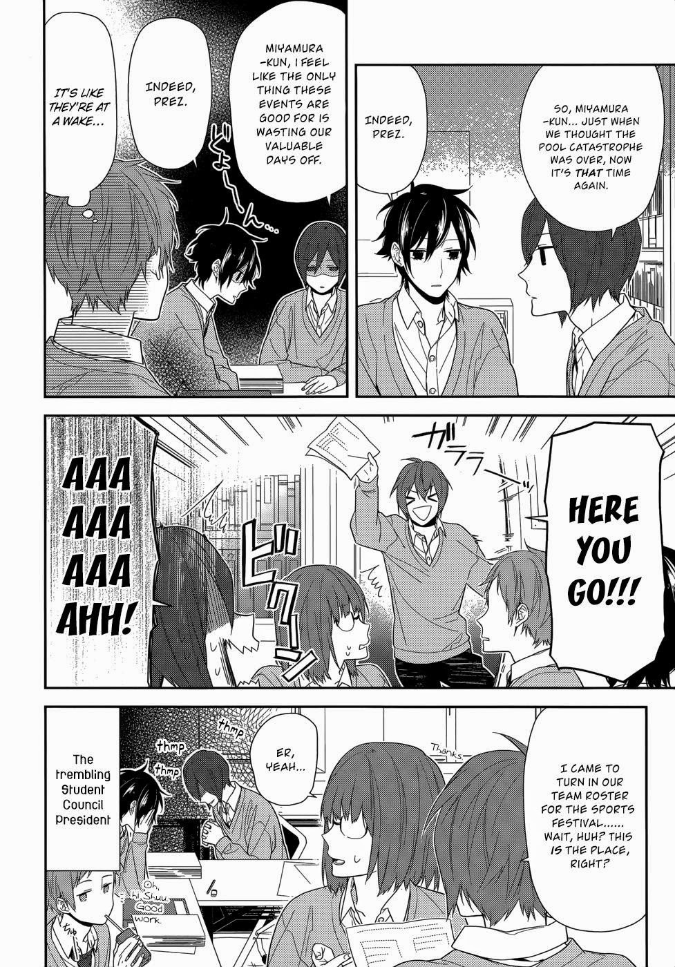 Horimiya chapter 47 page 8