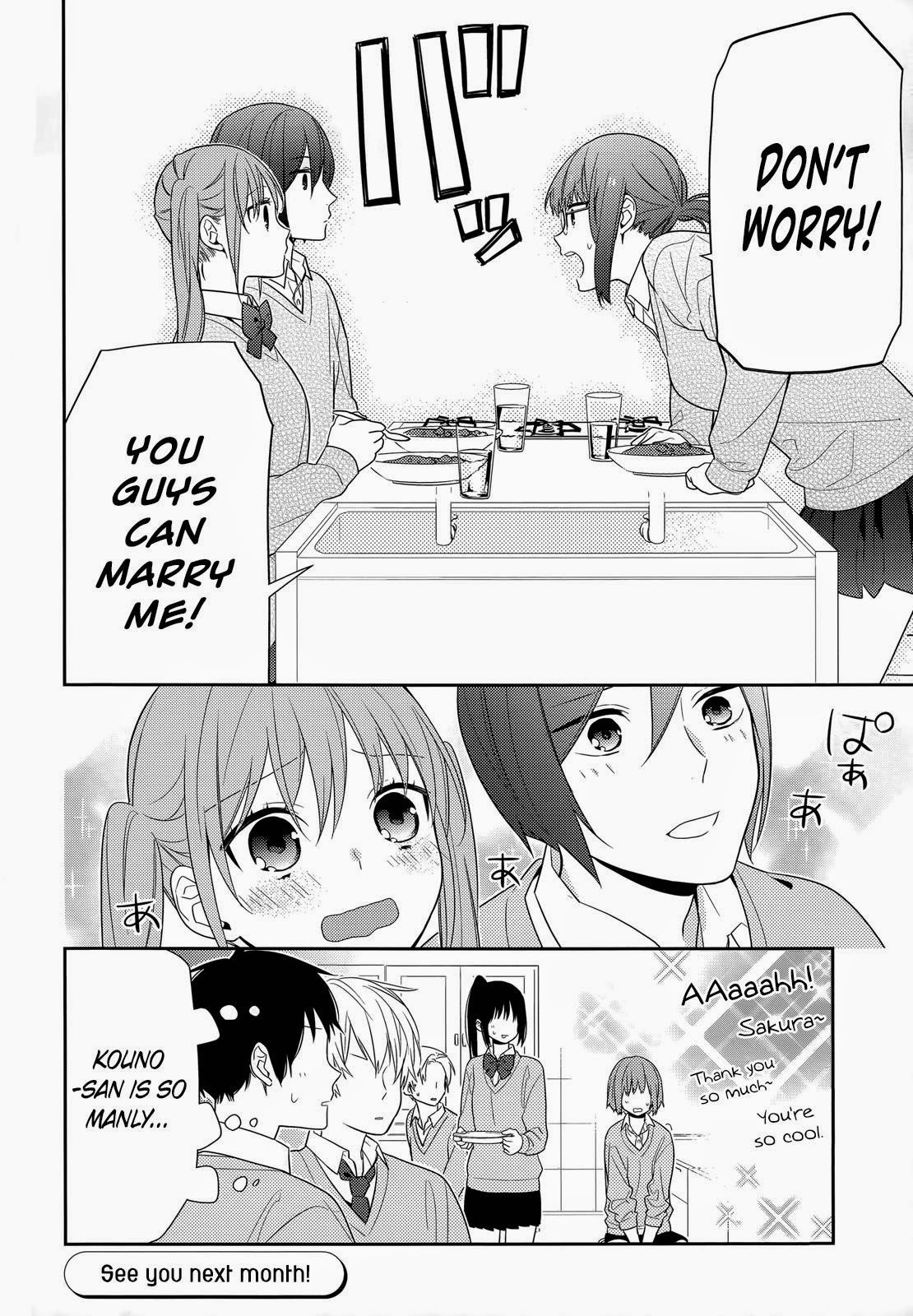 Horimiya chapter 50 page 16