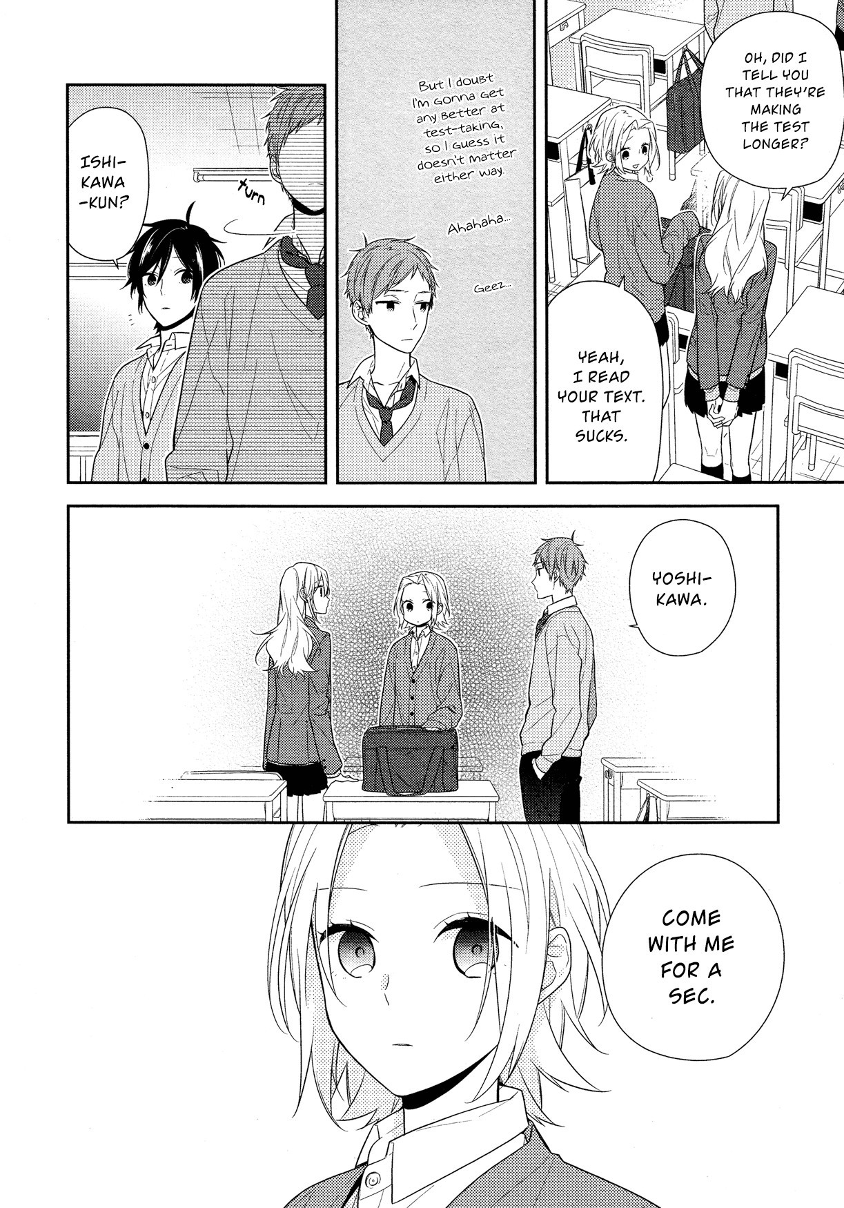 Horimiya chapter 59 page 3