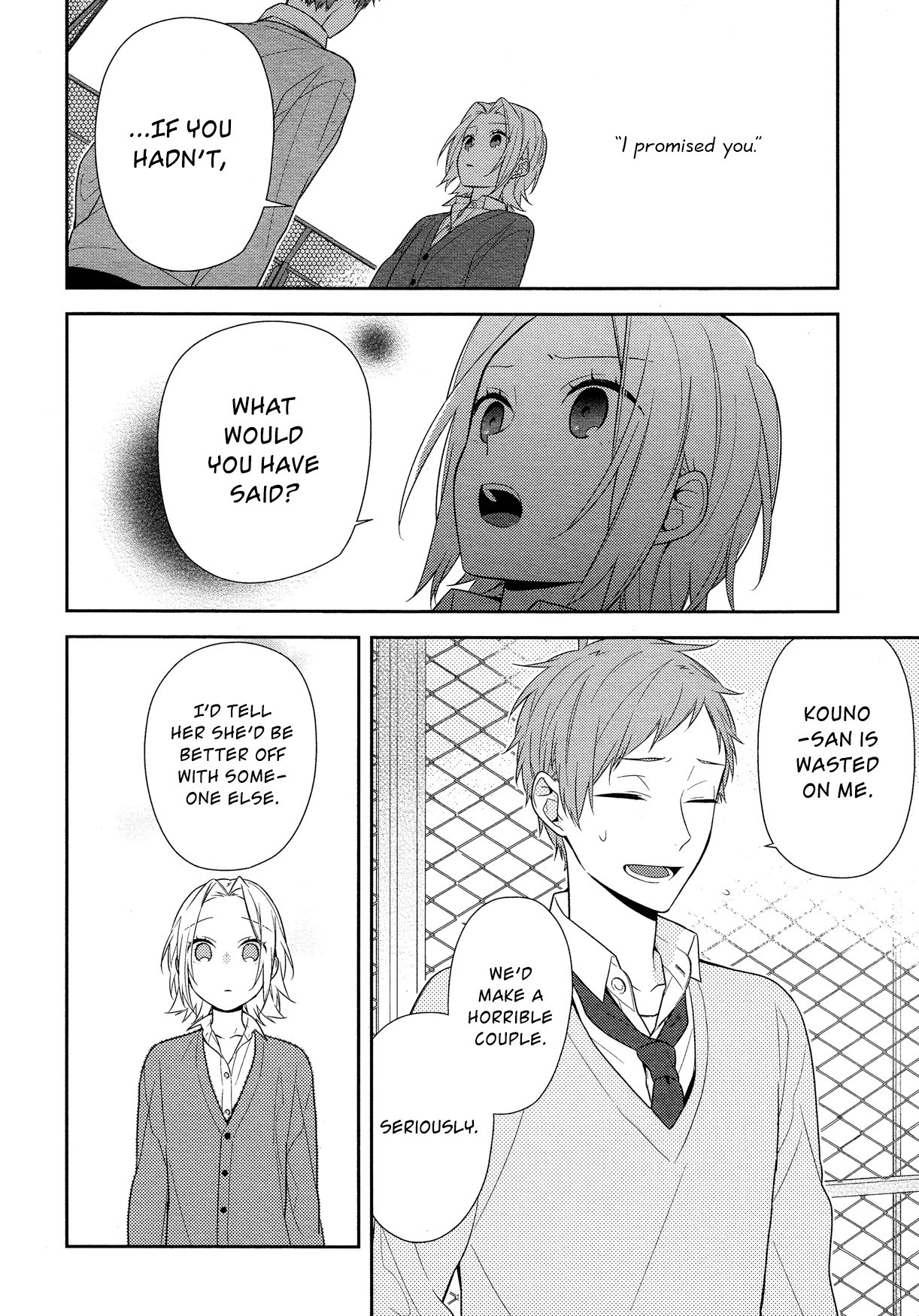 Horimiya chapter 59 page 9