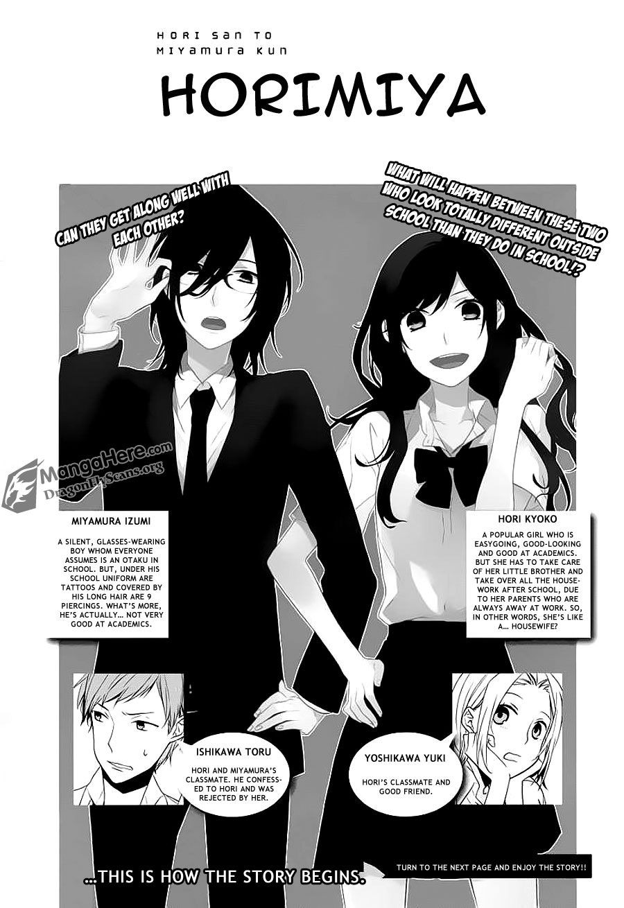 Horimiya chapter 7 page 1