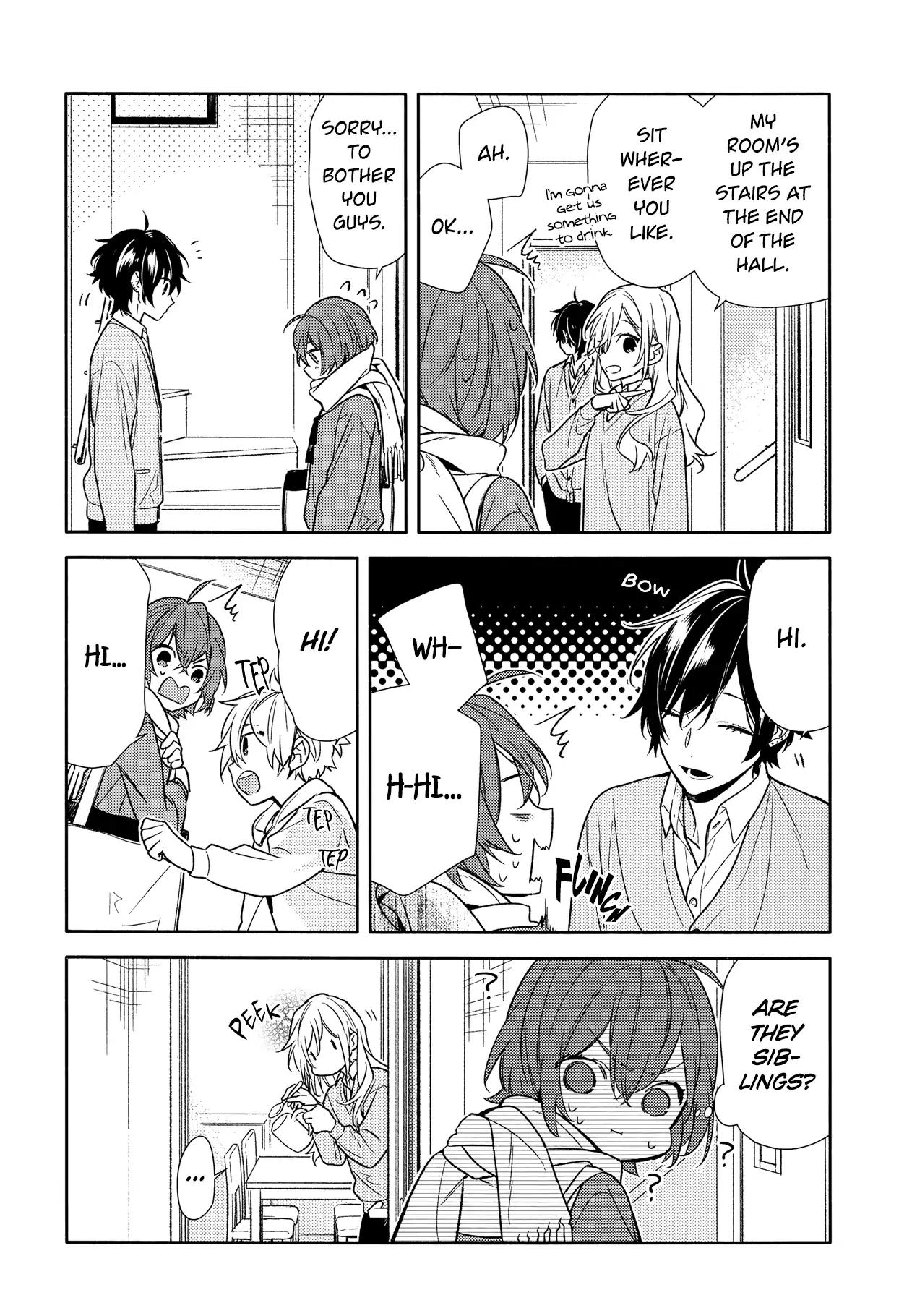 Horimiya chapter 91 page 17