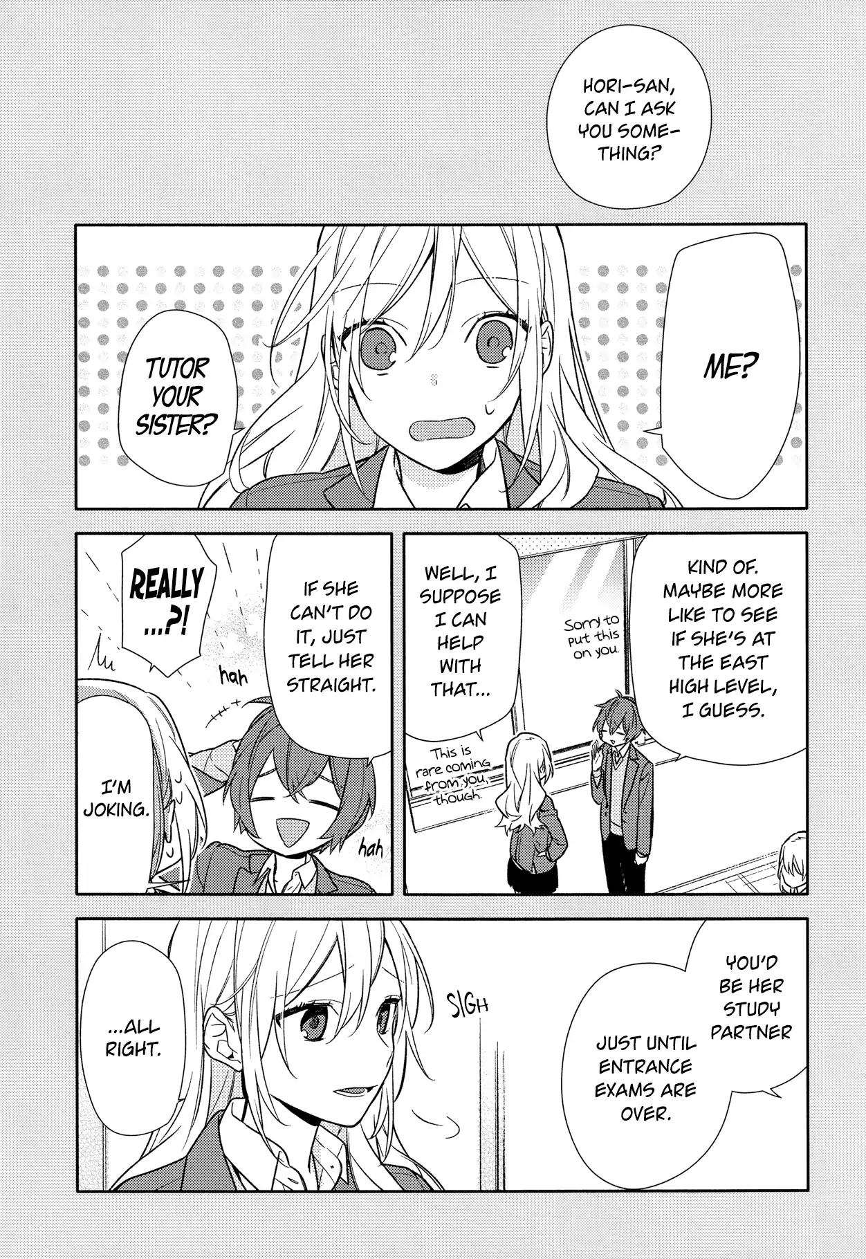 Horimiya chapter 91 page 18