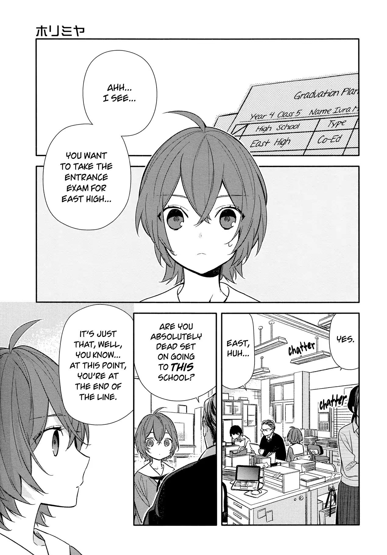 Horimiya chapter 91 page 4