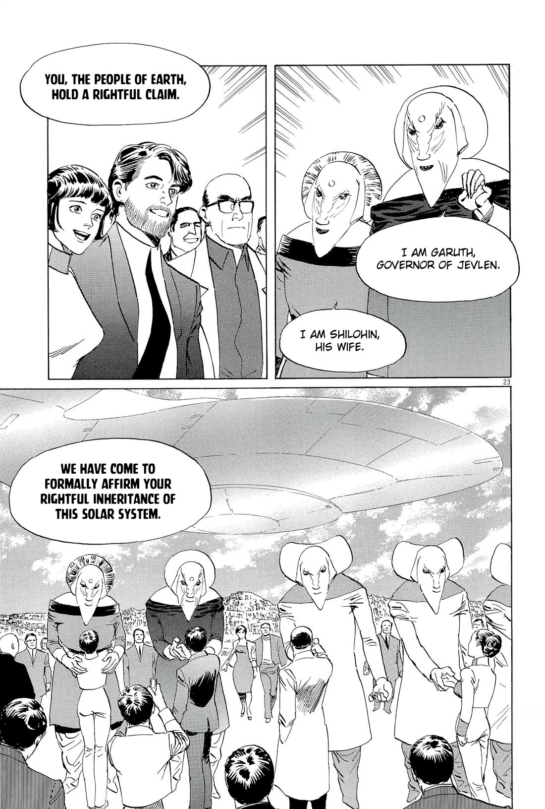 Hoshi o Tsugu Mono chapter 36 page 23