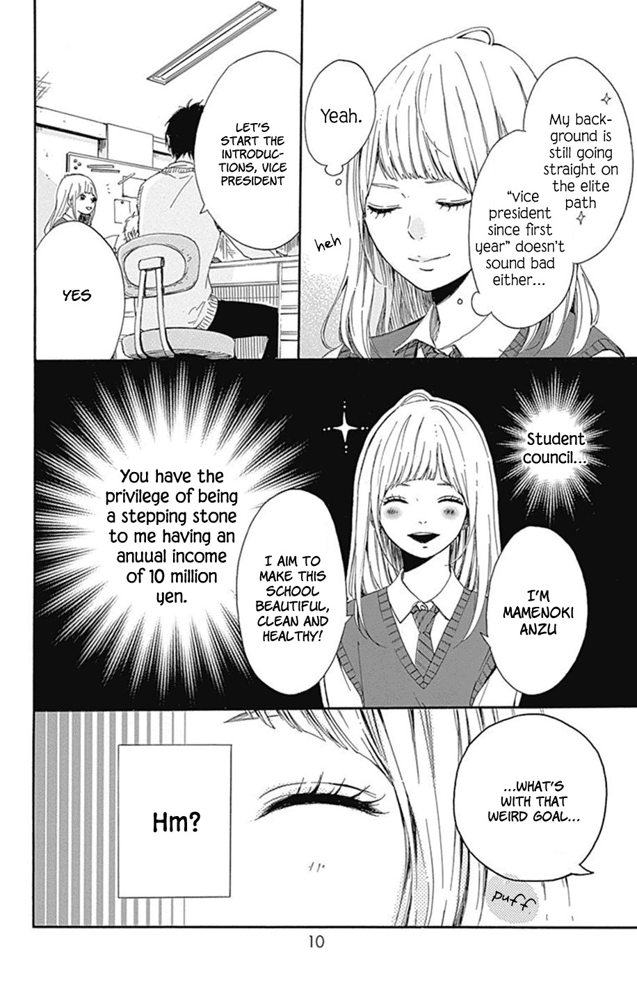 Hoshi to Kuzu - Don't Worry, Be Happy chapter 1 page 10