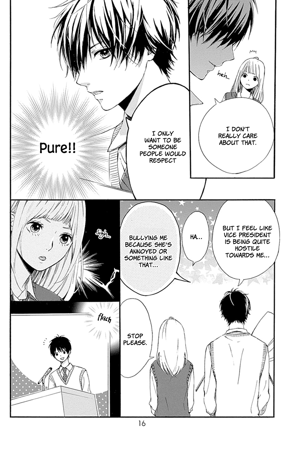 Hoshi to Kuzu - Don't Worry, Be Happy chapter 1 page 16